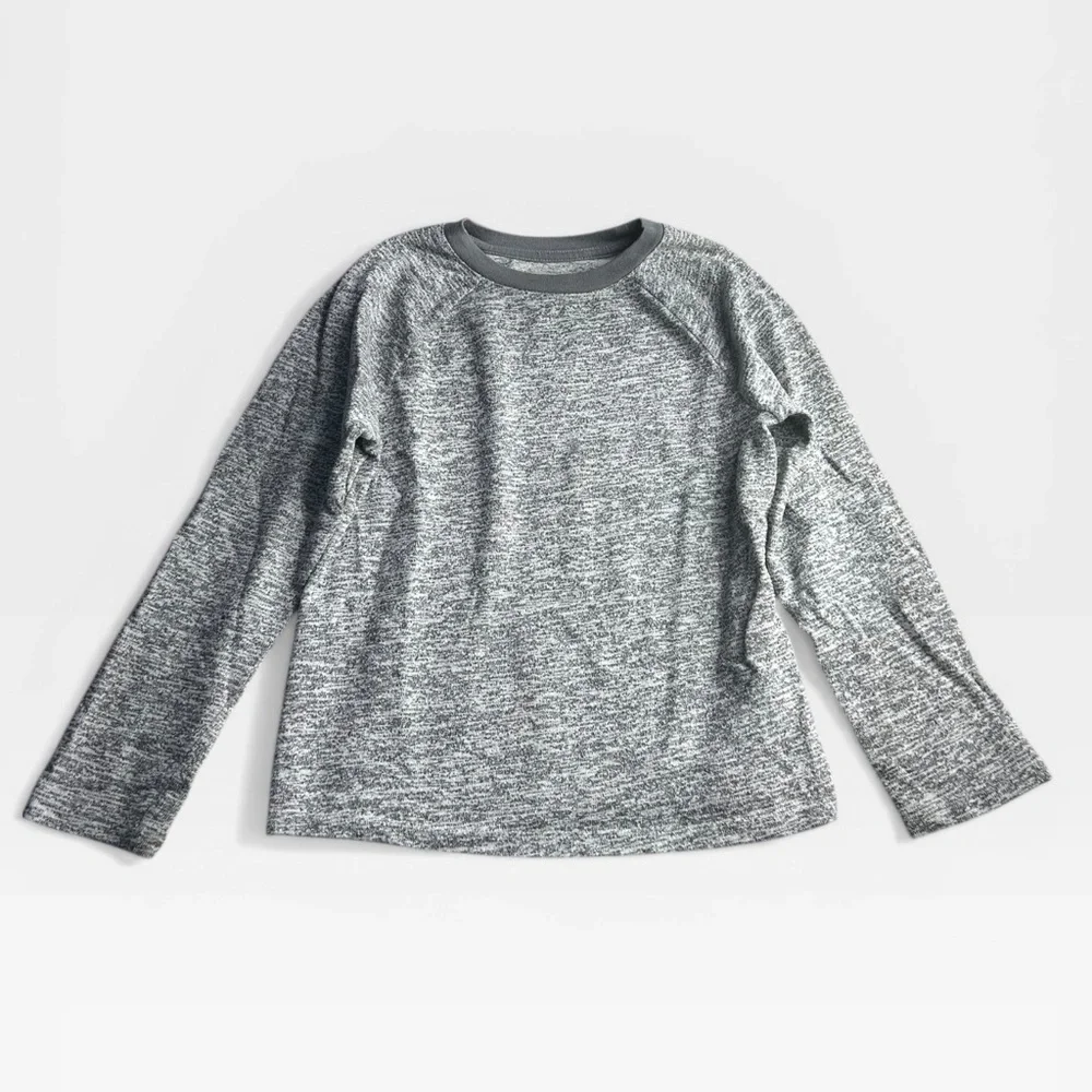 5 for $25🔥Cat & Jack Grey Heather Long Sleeve T-Shirt Boys Small (6/7)‎